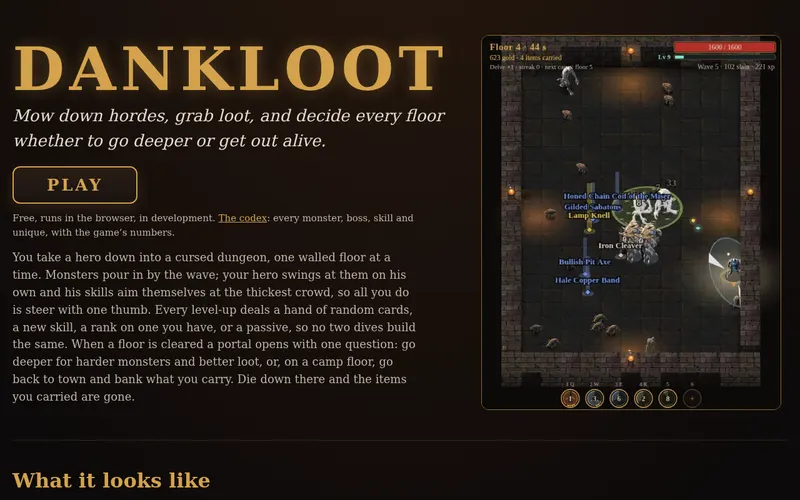 DankLoot.com — the front page