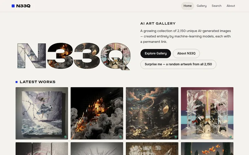 n33q.com — the front page